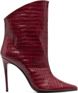 Giuliano Galiano Elise pointed boots Red