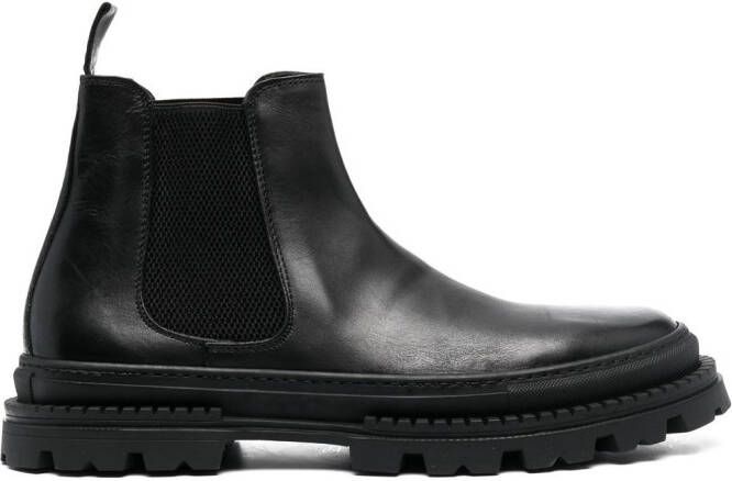 Giuliano Galiano Elvis leather ankle boots Black