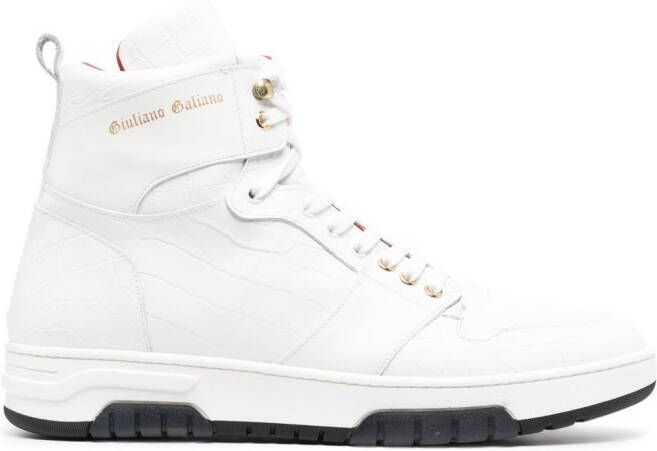 Giuliano Galiano Legend hi-top sneakers White