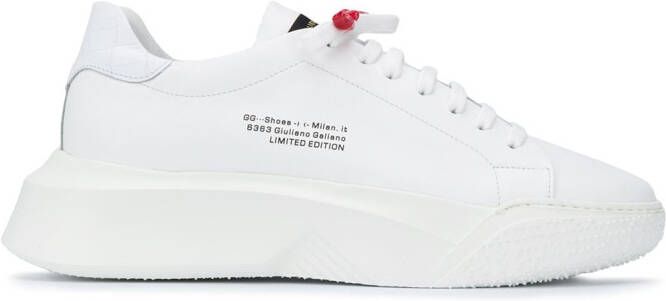 Giuliano Galiano Nemesis lace-up sneakers White
