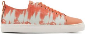 Giuseppe Junior low top tie-dye print sneakers Pink