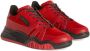 Giuseppe Junior Talon Jr suede-trim sneakers Red - Thumbnail 1
