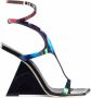 Giuseppe Zanotti 105mm angled heel sandals Multicolour - Thumbnail 1