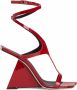 Giuseppe Zanotti 105mm angled wrapped sandals Red - Thumbnail 1