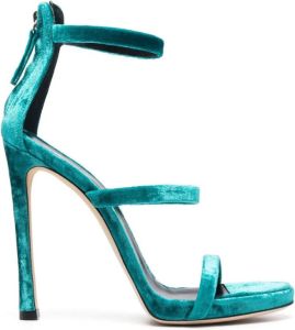 Giuseppe Zanotti 140mm open-toe heeled sandals Blue
