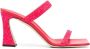 Giuseppe Zanotti 90mm open-toe leather sandals Pink - Thumbnail 1