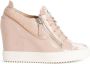 Giuseppe Zanotti Addy Wedge 75mm sneakers Pink - Thumbnail 1