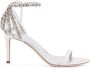Giuseppe Zanotti Adele 105mm stiletto sandals White - Thumbnail 1