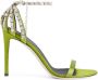 Giuseppe Zanotti Adele crystal 105mm sandals Green - Thumbnail 1