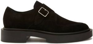 Giuseppe Zanotti Adric suede lace-up shoes Black
