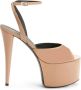 Giuseppe Zanotti Aida 150mm faux-leather sandals Neutrals - Thumbnail 1