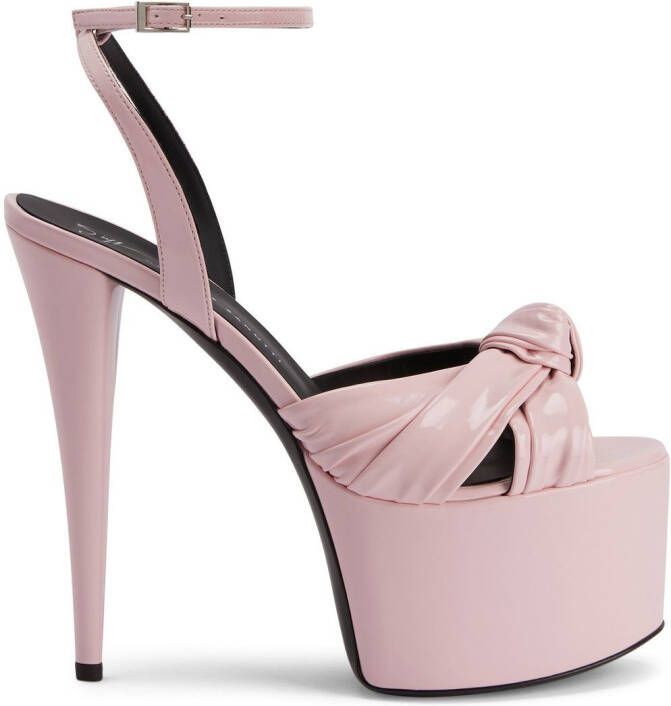 Giuseppe Zanotti Aida 150mm platform sandals Pink