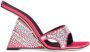 Giuseppe Zanotti Akira Shine 105mm wedge sandals Pink - Thumbnail 1