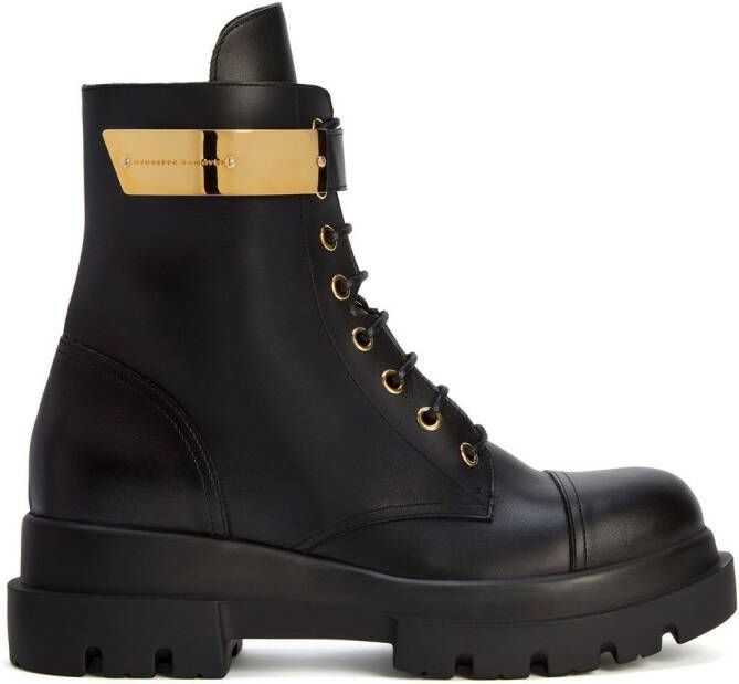 Giuseppe Zanotti Alexa leather ankle boots Black