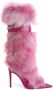 Giuseppe Zanotti Amaia Chain faux fur boots Pink - Thumbnail 1