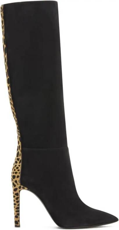Giuseppe Zanotti Amal 105mm leopard-print boots Black