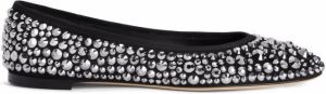Giuseppe Zanotti Amur ballerina shoes Silver