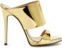 Giuseppe Zanotti Andrea metallic-finish sandals Gold - Thumbnail 1