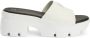 Giuseppe Zanotti Apocalypse Hot platform sandals White - Thumbnail 1