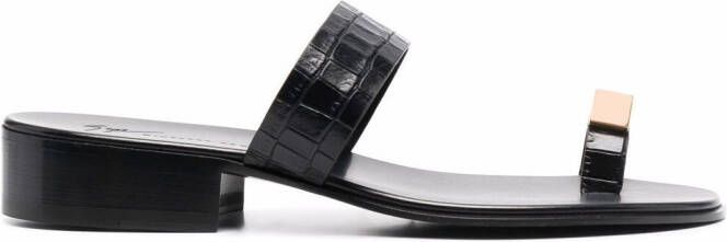 Giuseppe Zanotti Bardack strappy sandals Black