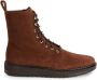 Giuseppe Zanotti Bassline lace-up suede boots Brown - Thumbnail 1