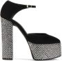 Giuseppe Zanotti Bebe 150mm crystal-embellished sandals Black - Thumbnail 1