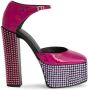 Giuseppe Zanotti Bebe Strass 150mm sandals Pink - Thumbnail 1