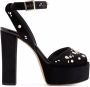 Giuseppe Zanotti Betty suede sandals Black - Thumbnail 1