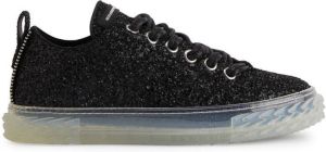 Giuseppe Zanotti Blabber glitter-detail low-top sneakers Black