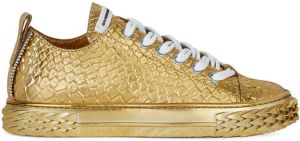 Giuseppe Zanotti Blabber low-top sneakers Gold