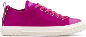 Giuseppe Zanotti Blabber low-top sneakers Purple