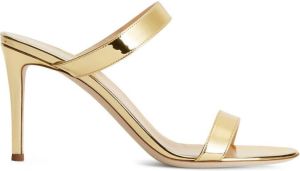 Giuseppe Zanotti Calista 85mm sandals Gold