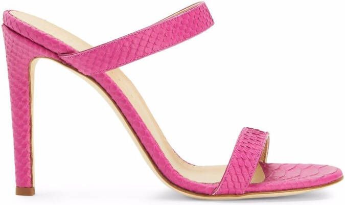 Giuseppe Zanotti Calista slip-on heeled sandals Pink