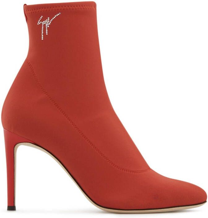 Giuseppe Zanotti Carlee ankle boots Orange