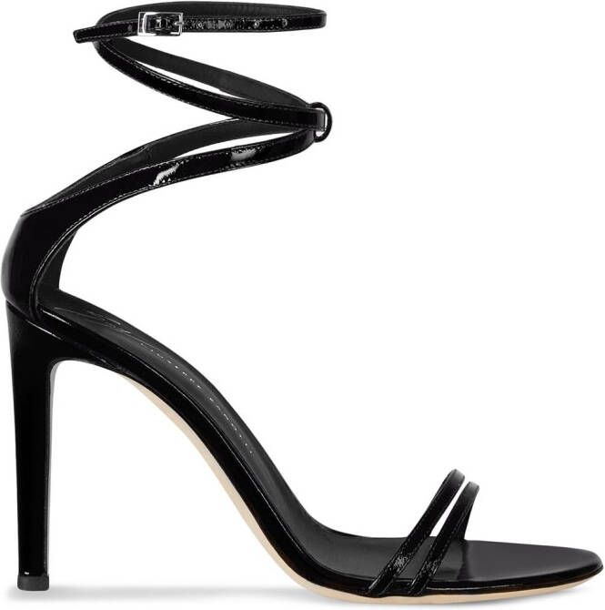 Giuseppe Zanotti Catia lace-up sandals Black