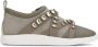 Giuseppe Zanotti Chrsitie crystal-embellished suede sneakers Grey - Thumbnail 1