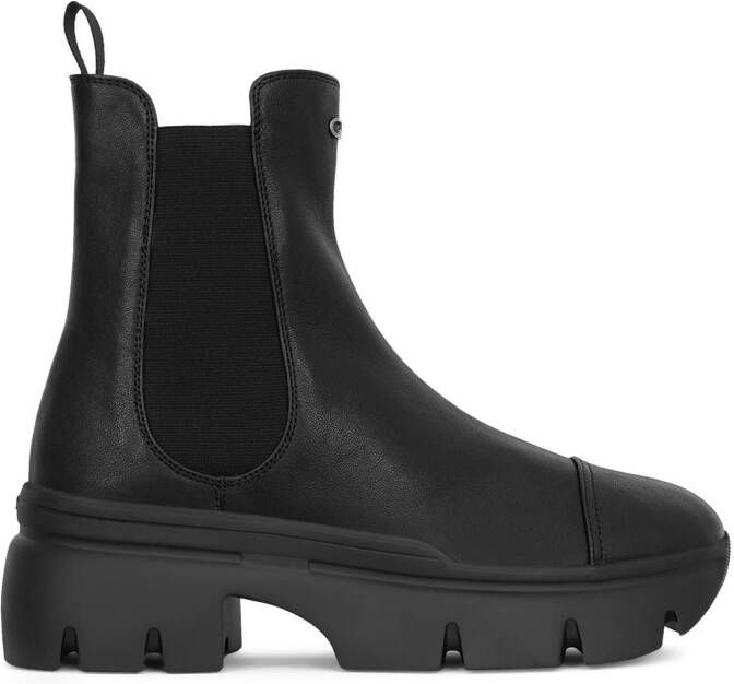 Giuseppe Zanotti chunky platform boots Black