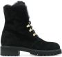 Giuseppe Zanotti chunky-sole suede leather boots Black - Thumbnail 1