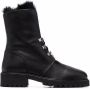 Giuseppe Zanotti chunky-sole suede leather boots Black - Thumbnail 1