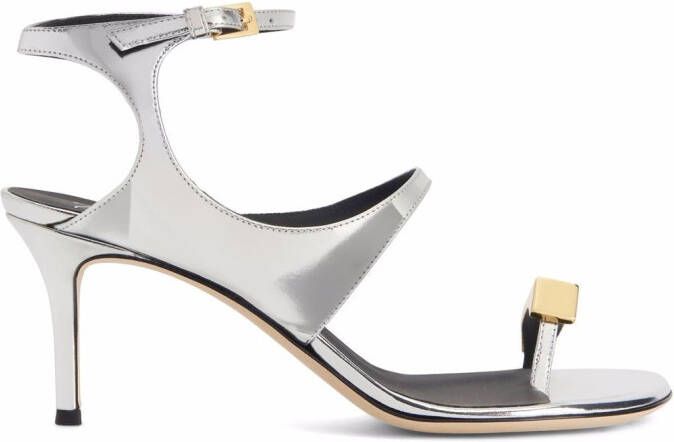 Giuseppe Zanotti Ciubecca high-heel sandals Silver