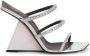 Giuseppe Zanotti Clareence leather 105mm sandals Silver - Thumbnail 1