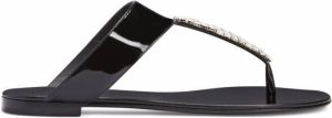 Giuseppe Zanotti Cleta flat sandals Black