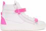 Giuseppe Zanotti Coby high-top leather sneakers White - Thumbnail 1