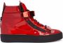 Giuseppe Zanotti Coby high-top sneakers Red - Thumbnail 1