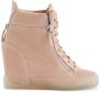 Giuseppe Zanotti concealed-wedge sneakers Pink - Thumbnail 1