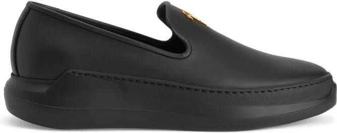 Giuseppe Zanotti Conley leather loafers Black