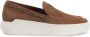 Giuseppe Zanotti Conley String leather boat shoes Brown - Thumbnail 1