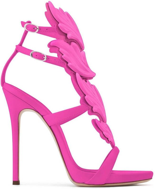 Giuseppe Zanotti Cruel panel-detail heeled sandals Pink