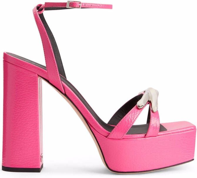 Giuseppe Zanotti Dalia platform sandals Pink