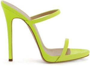 Giuseppe Zanotti Darsey 120mm heeled sandals Yellow